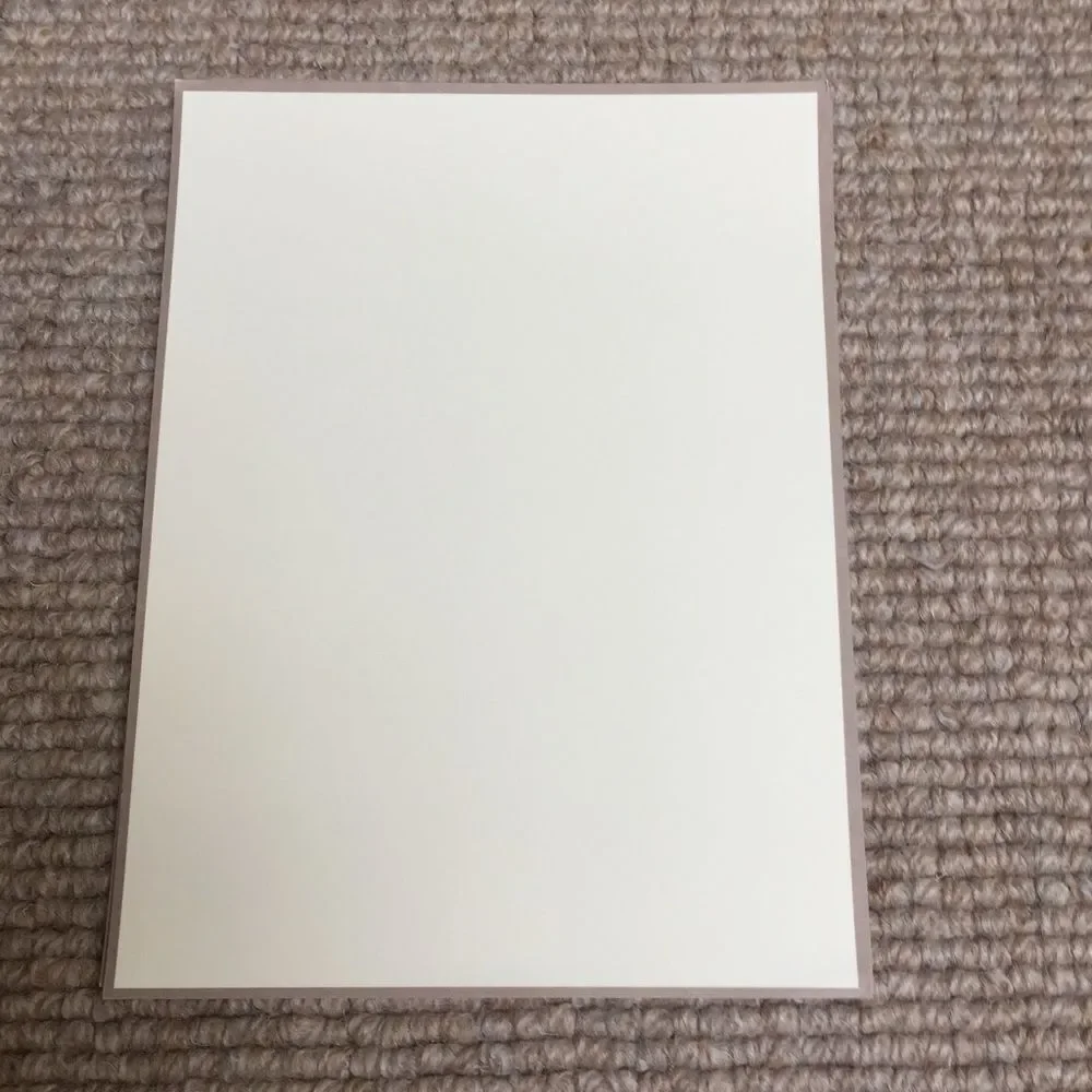 Cream Colored Stationery